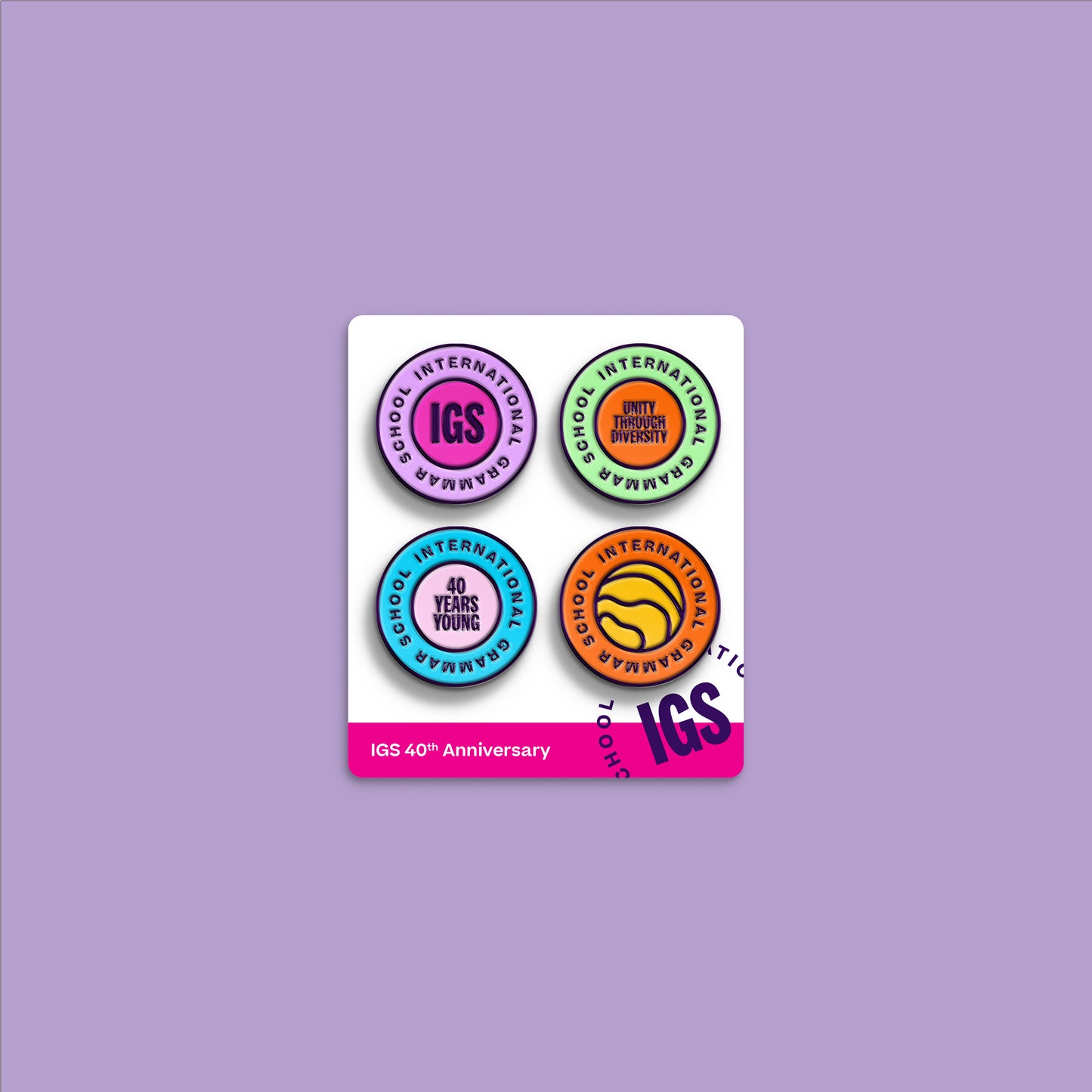 IGS Enamel Pin Set