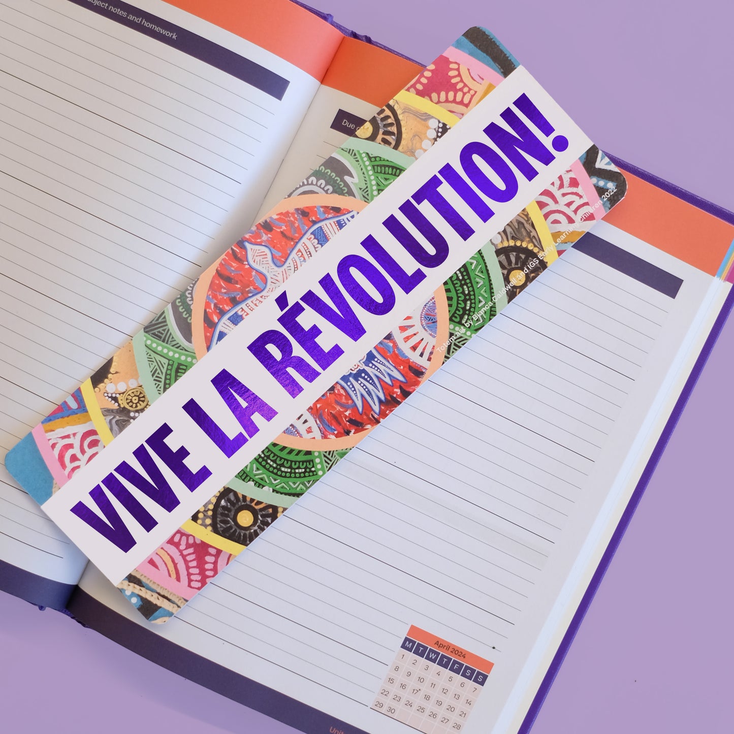 School Anthem Bookmark