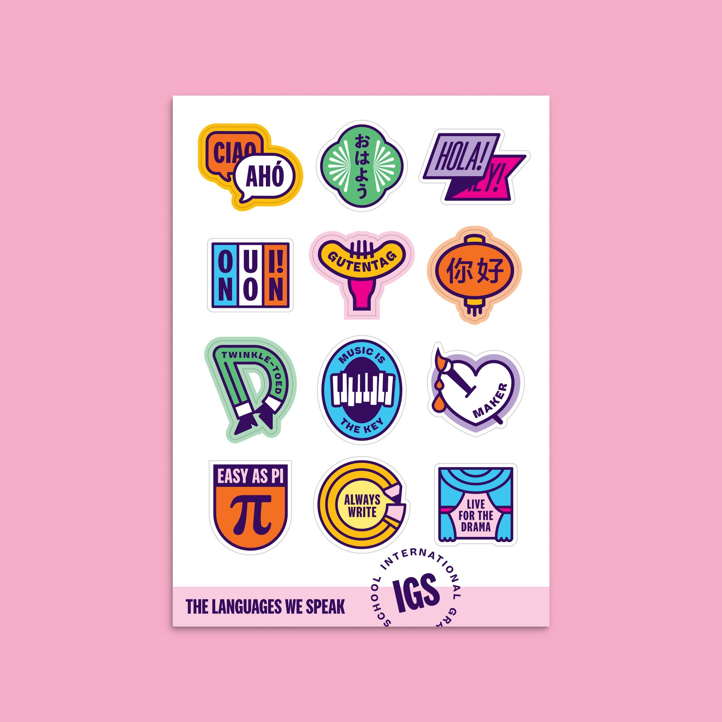 IGS Sticker Sheets